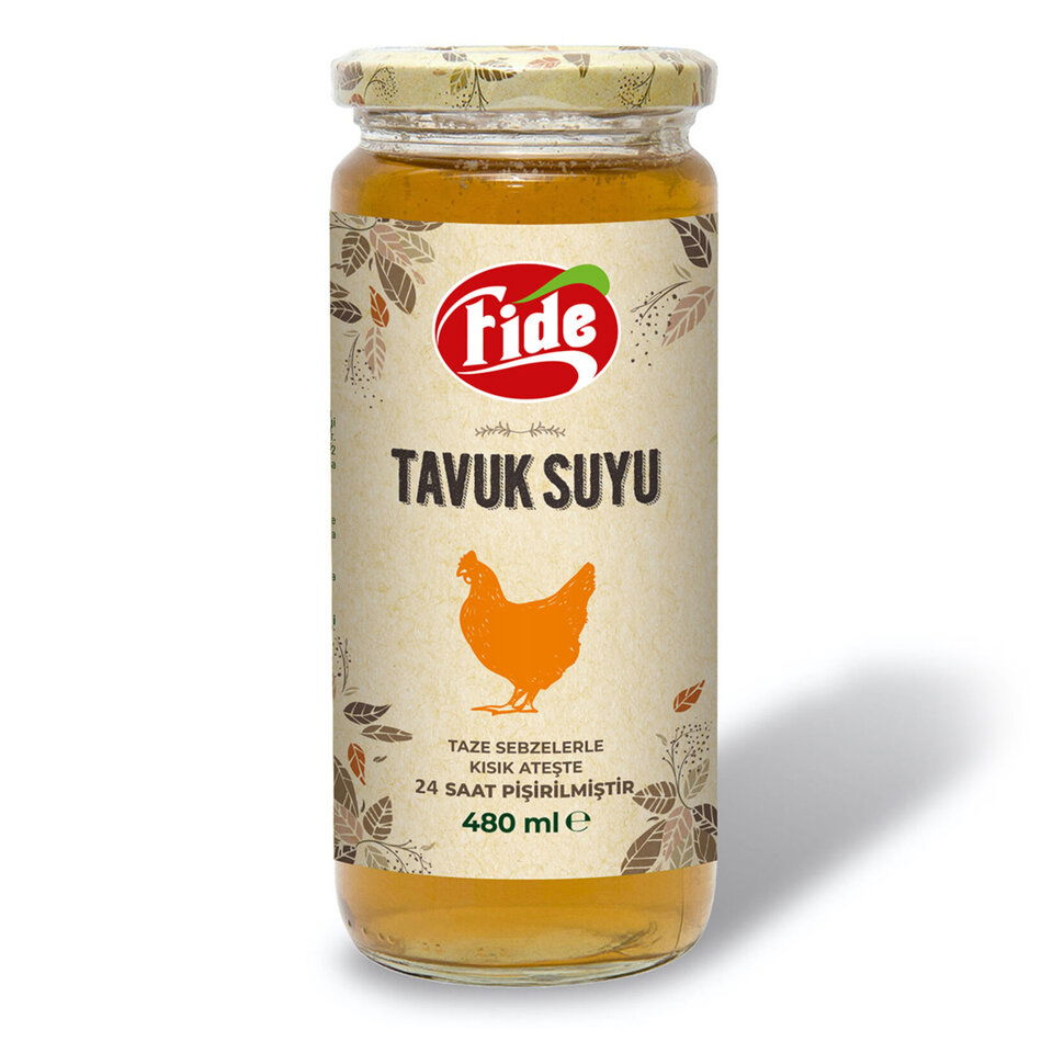FİDE TAVUK SUYU 480ML