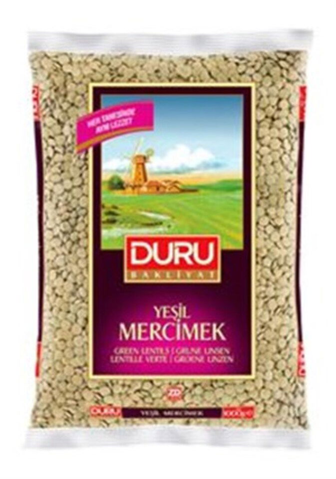 DURU YEŞİL MERCİMEK 1000 GR