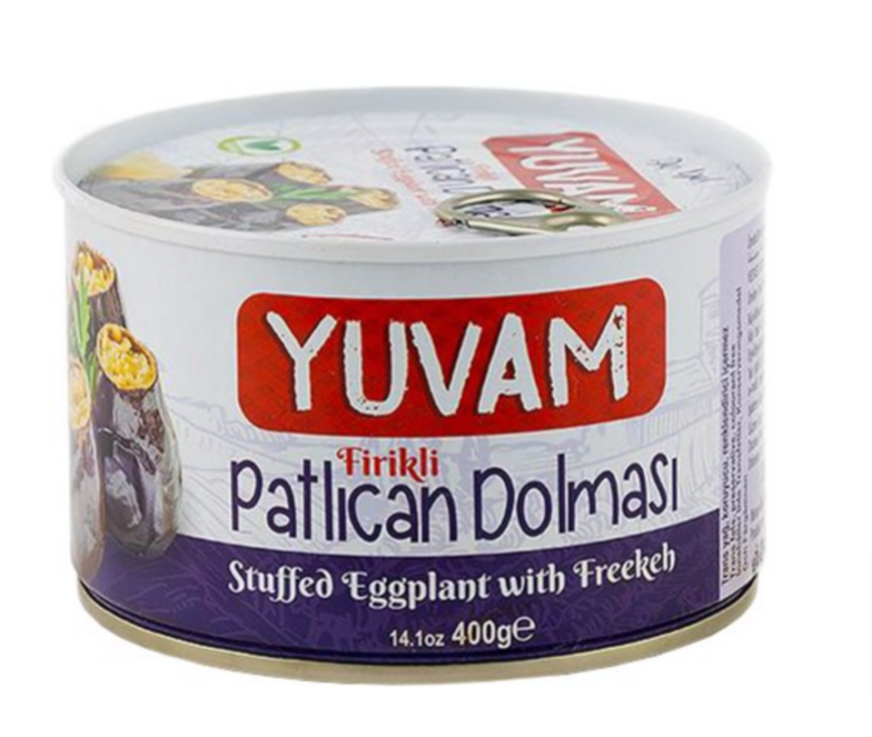 YUVAM FİRİKLİ PATLICAN DOLMASI 400 GR