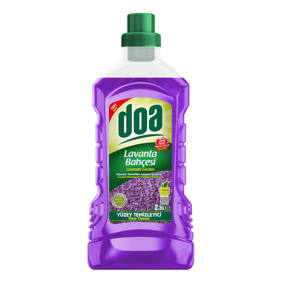DOA YÜZEY TEMİZLEYİCİ 2500 ML-LAVANTA