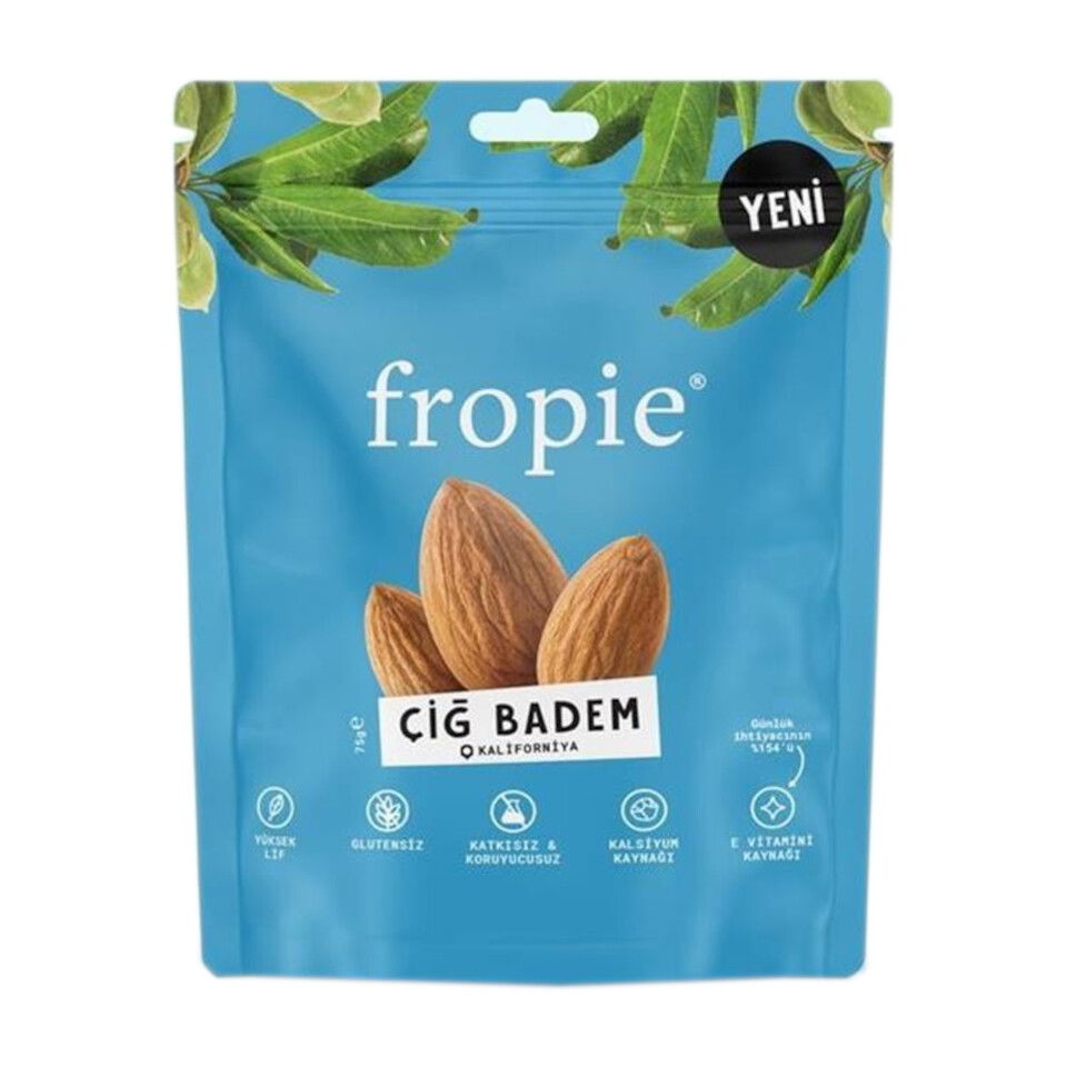 FROPİE  BADEM ÇİĞ  75 GR VEGAN