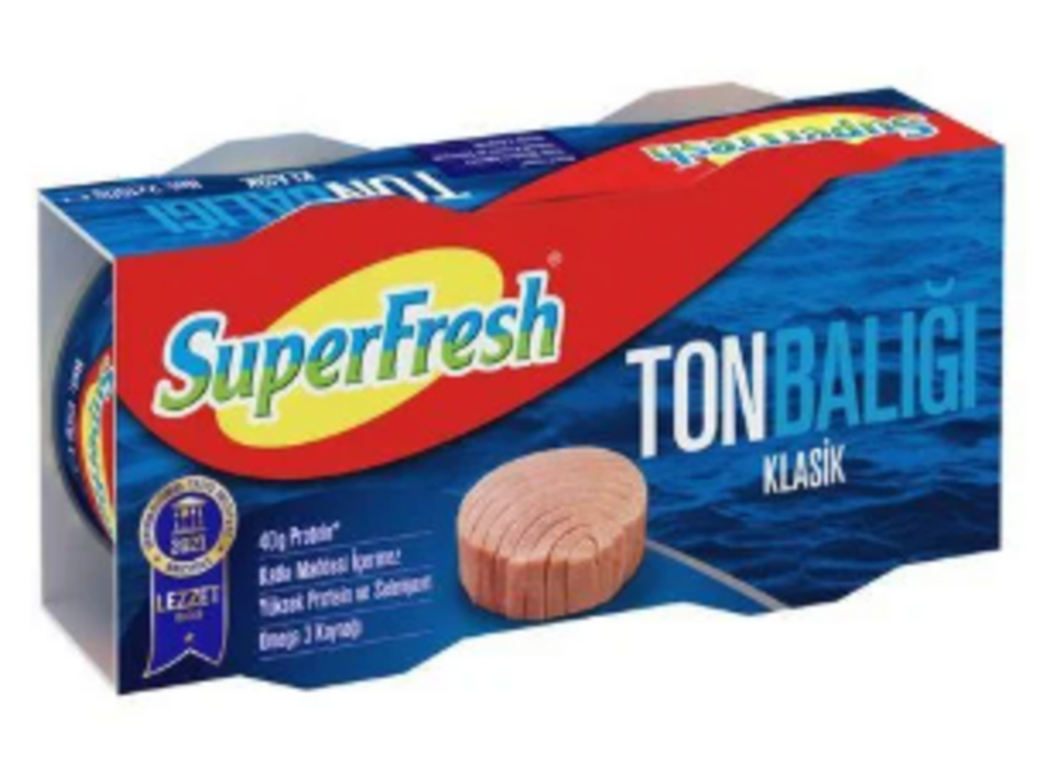 SUPERFRESH TON AYÇİÇEKYAĞ 2*140 GR