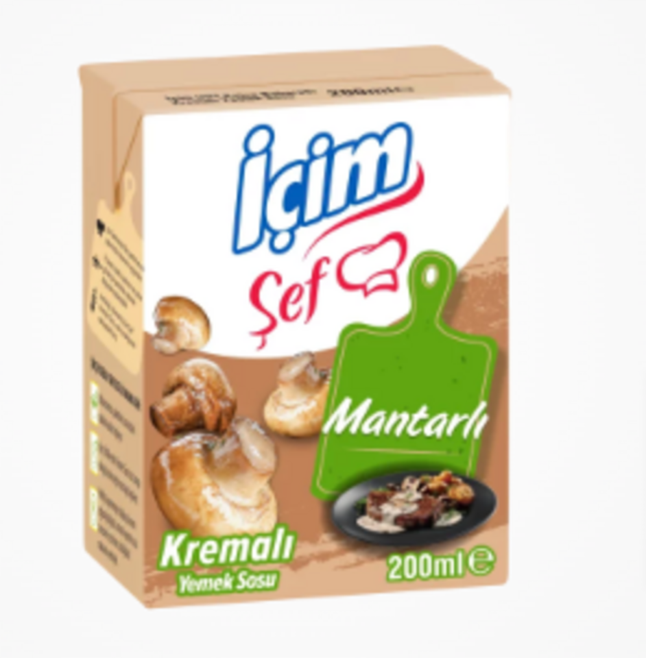 İÇİM KREMA 200 ML. MANTARLI
