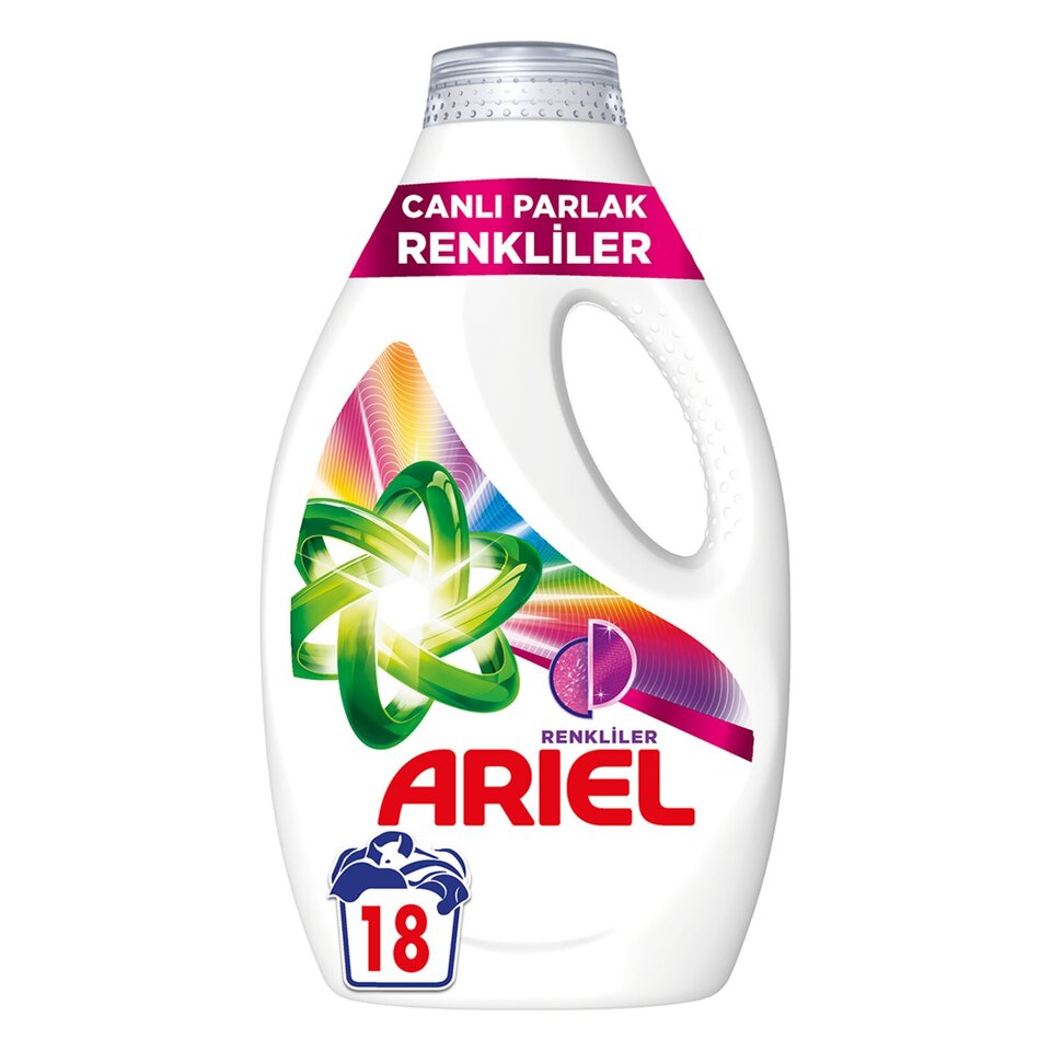 ARİEL SIVI DETERJAN 900 ML-RENKLİ