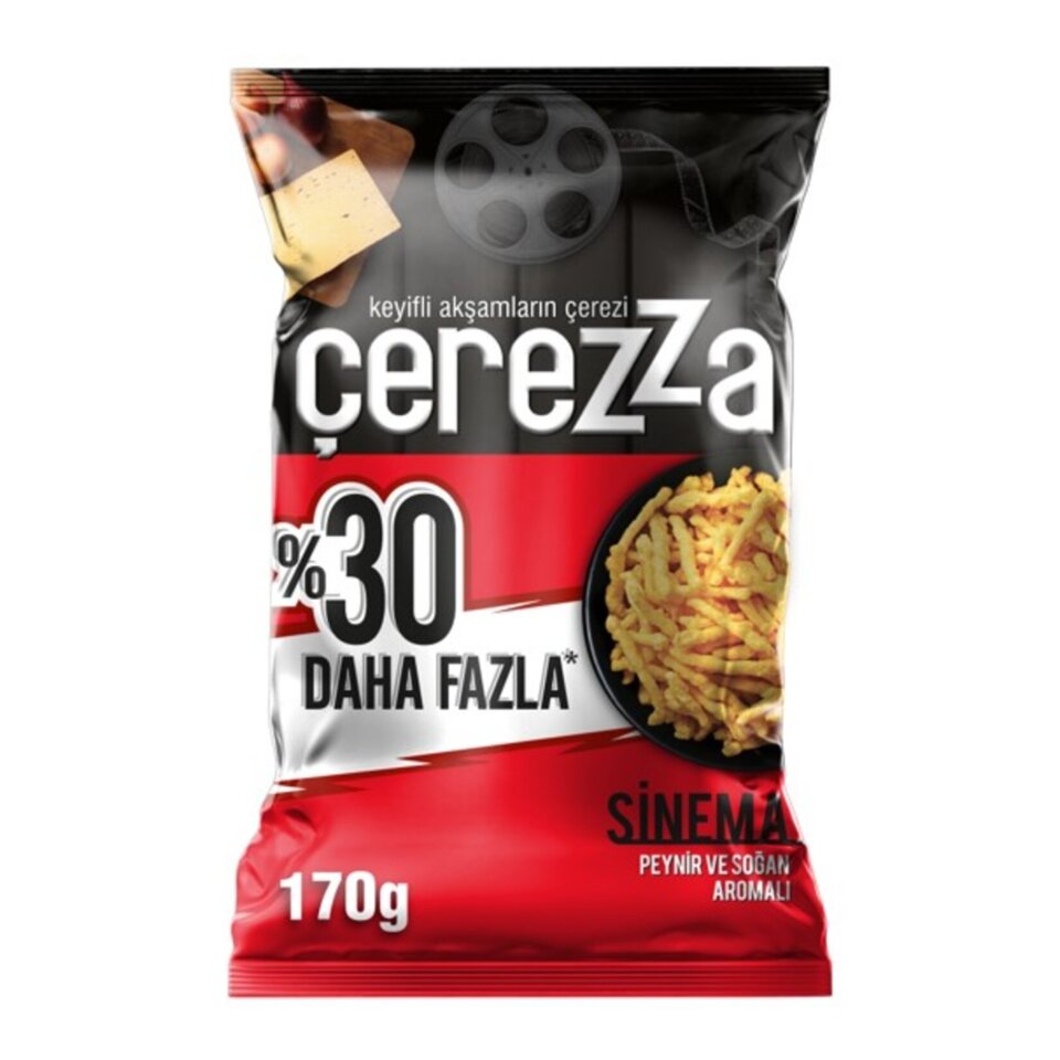 ÇEREZZA CİPS 170 GR. - SİNEMA PEYNİR & SOĞAN
