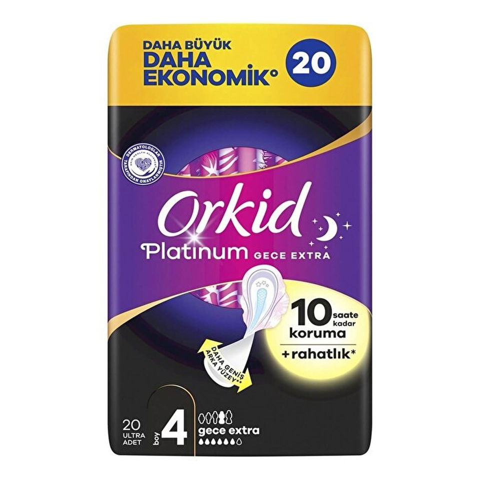 ORKİD PLATİNUM DÖRTLÜ GECE EKSTRA 20*Lİ