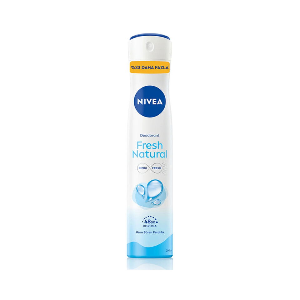 NİVEA DEO WOMEN 200 ML-FRESH NTR