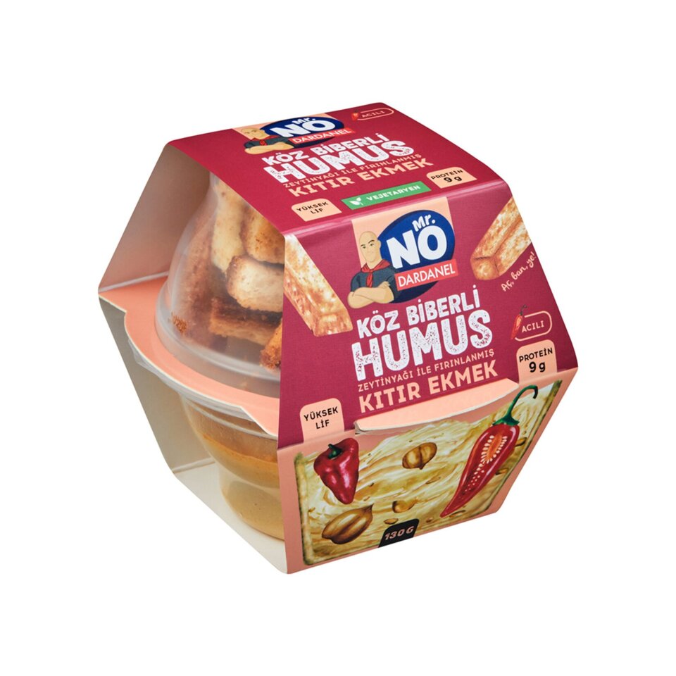 MR.NO HUMUS KÖZLENMİŞ BİBERLİ 100 GR