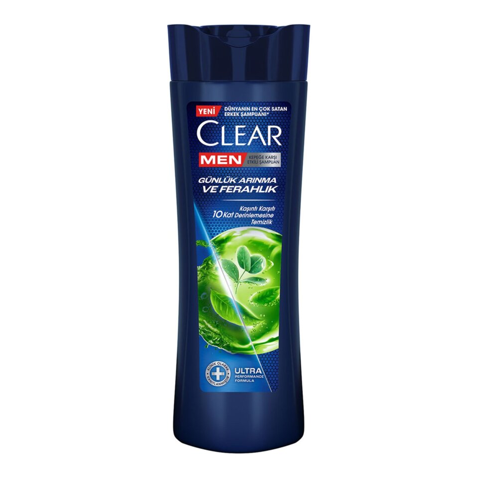 CLEAR MEN ŞAMP 350 ML-GÜNLÜK ARINMA VE FERAHLIK