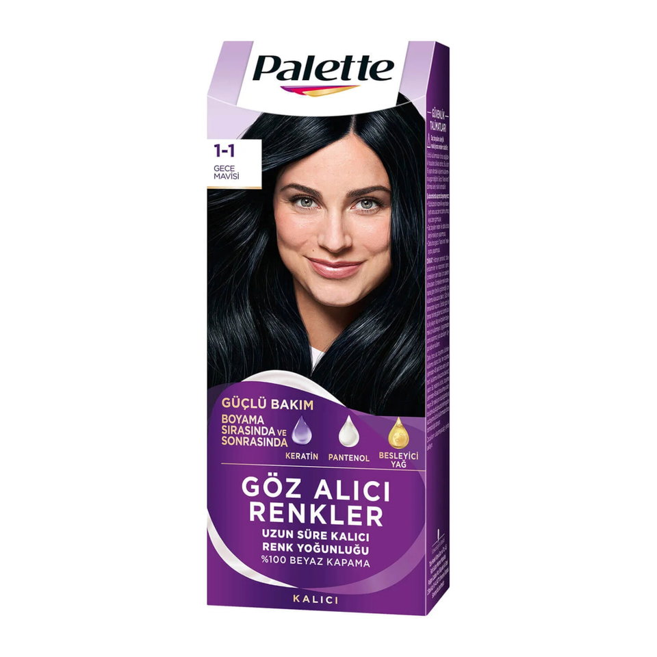 PALETTE YOĞUN GÖZ ALICI RENKLER 1-1 G.MAVİ