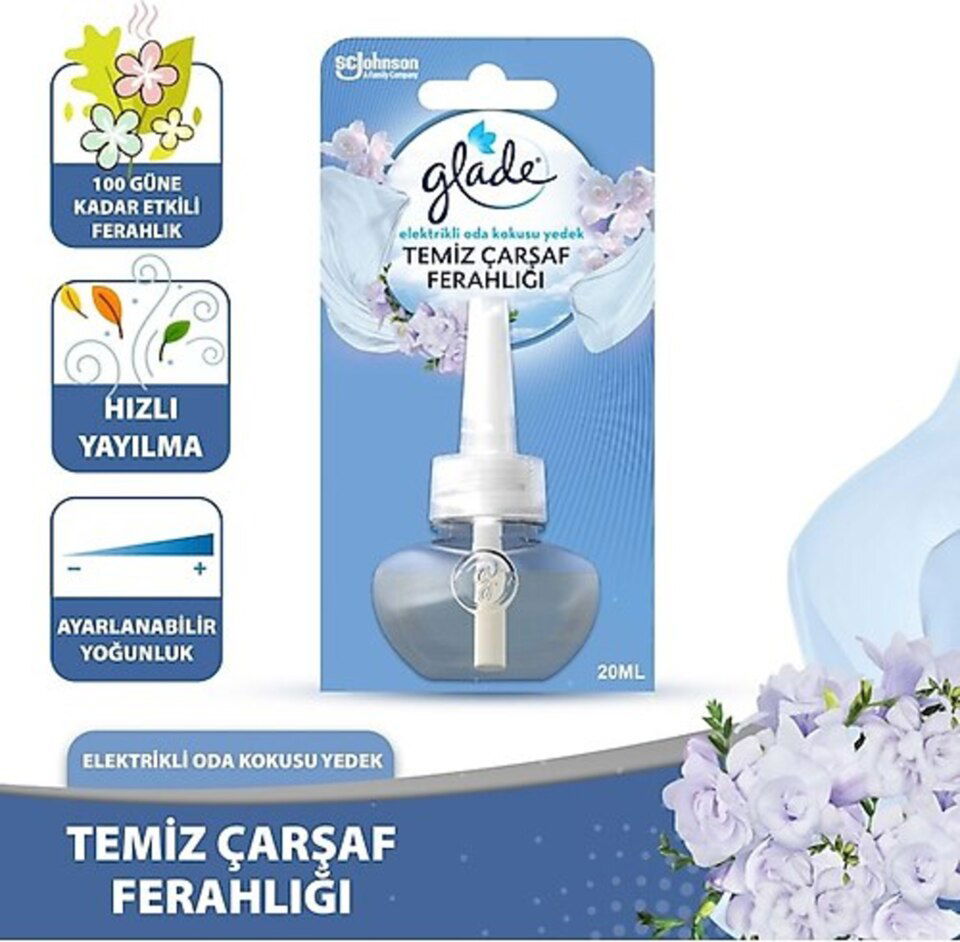 GLADE ODA KOKUSU 20ML MAK. YDK TEM ÇARŞAF FERAH