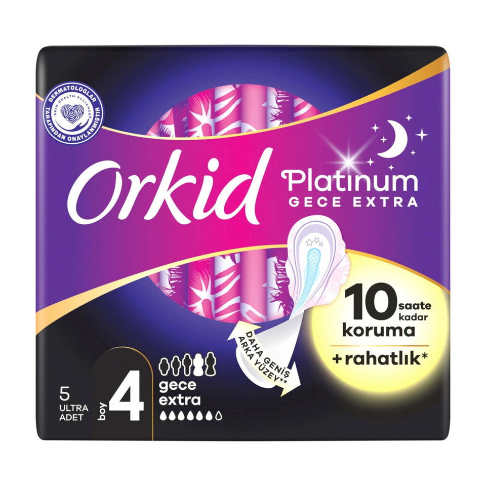 ORKİD PLATINIUM GECE EXTRA NO:4 5'Lİ