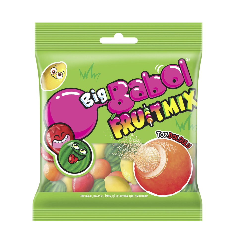 BİG BABOL SAKIZ FRUTMİX  80 GR.