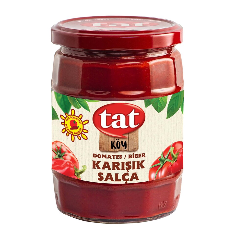 TAT KÖY BİBER SALÇASI 560 GR