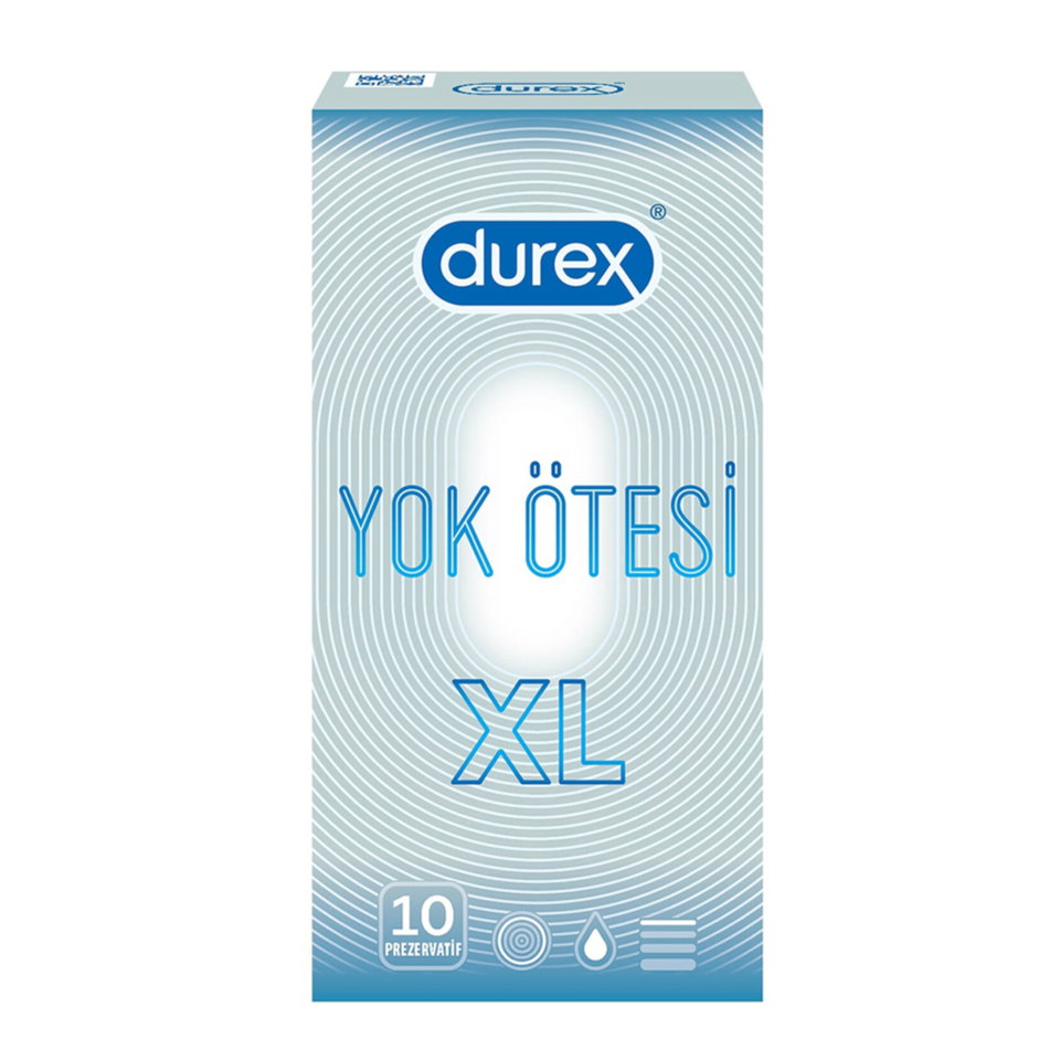 DUREX YOK ÖTESI XL İNCE PREZERVATIF 10'LU