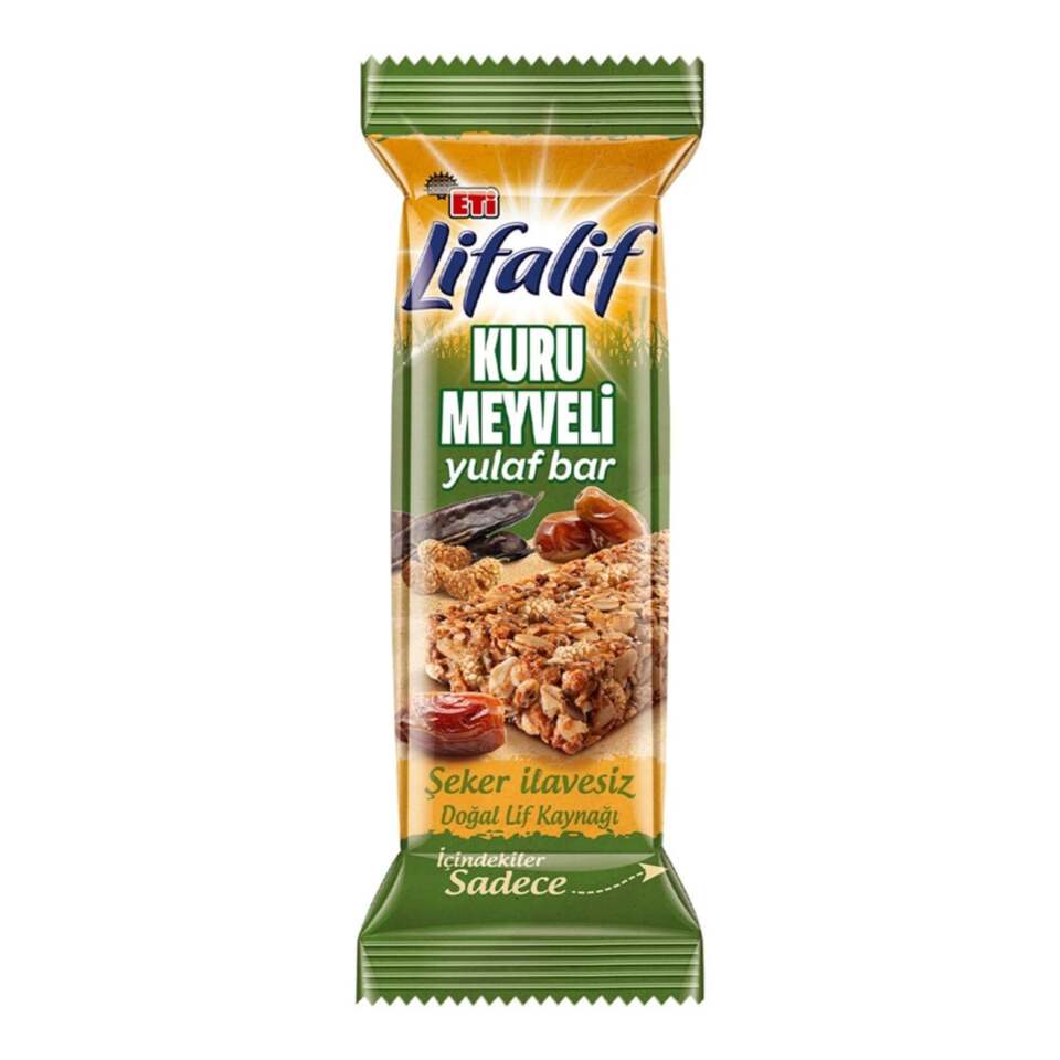 ETİ LİFALİF YULAF BAR 35 GR - KURU MEYVE