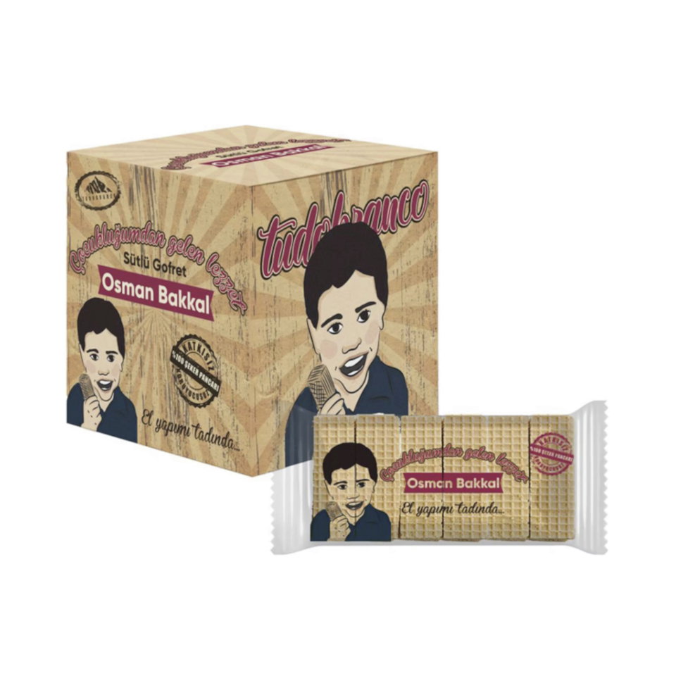 TUDOBRANCO OSMAN BAKKAL GOFRET 140 GR