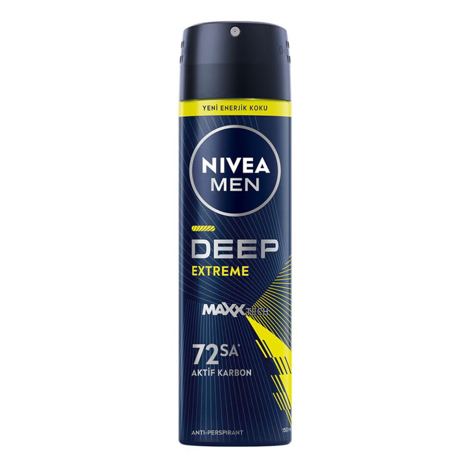 NİVEA DEO MEN 150 ML-DEEP EXTREME
