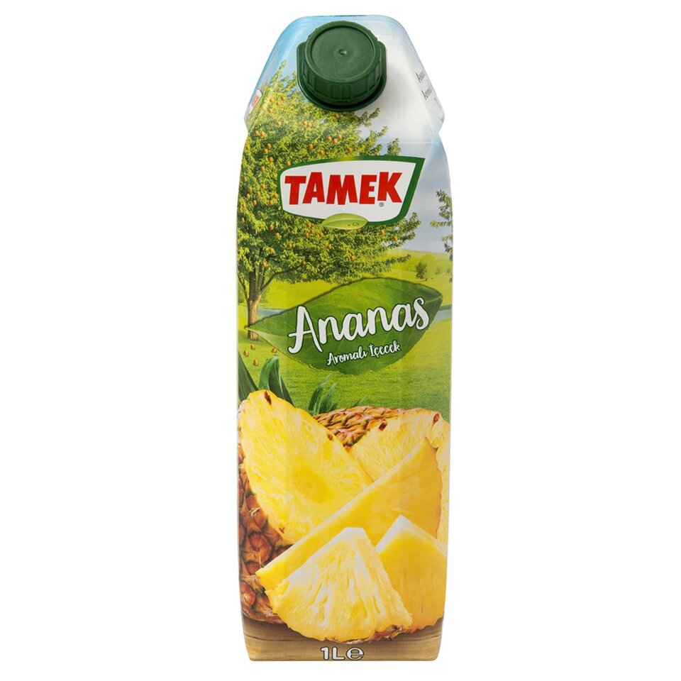 TAMEK MEYVE SU 1 LT-ANANAS