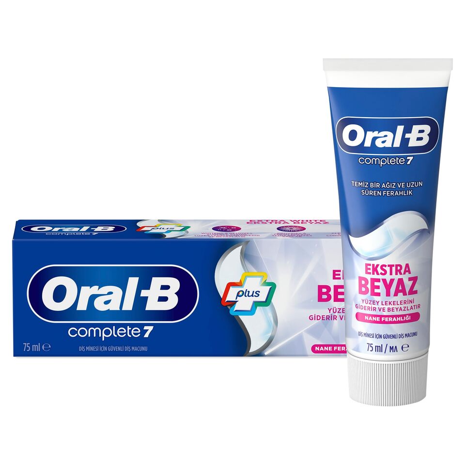 ORAL-B DİŞ MACUNU 75 ML-KOMPLE 7 EKTRA BEYAZLIK