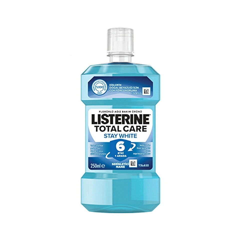 LISTERINE GARGARA 250 ML - TATALWHİTE  HAFİF TAT