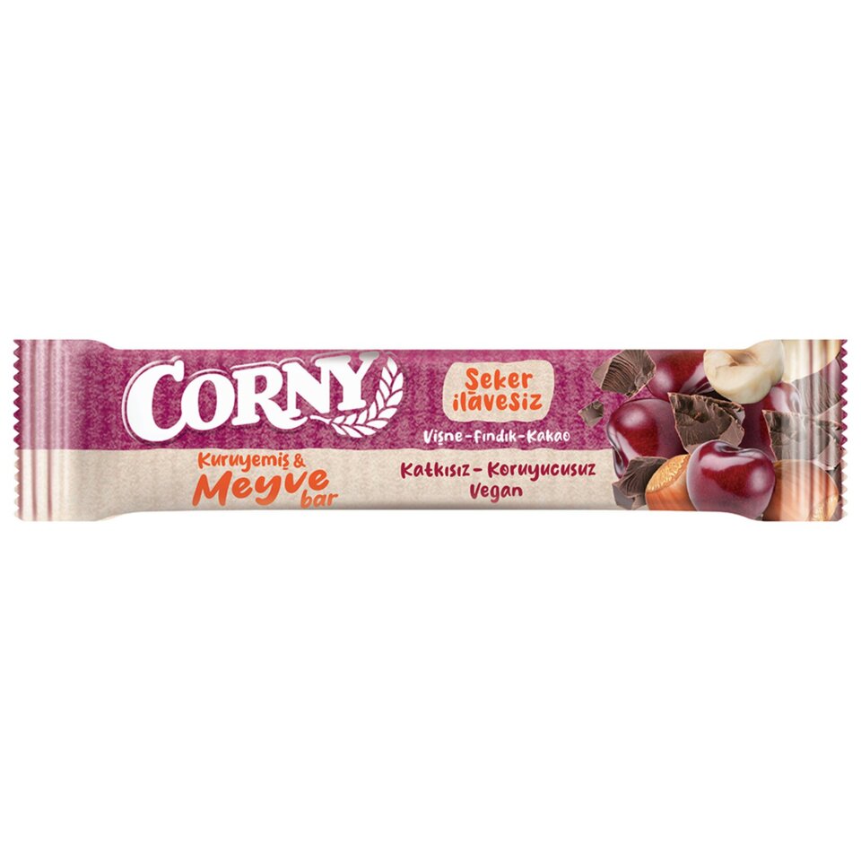 CORNY KURUYEMİŞ M. BAR VİŞNE KAKAO 35 GR