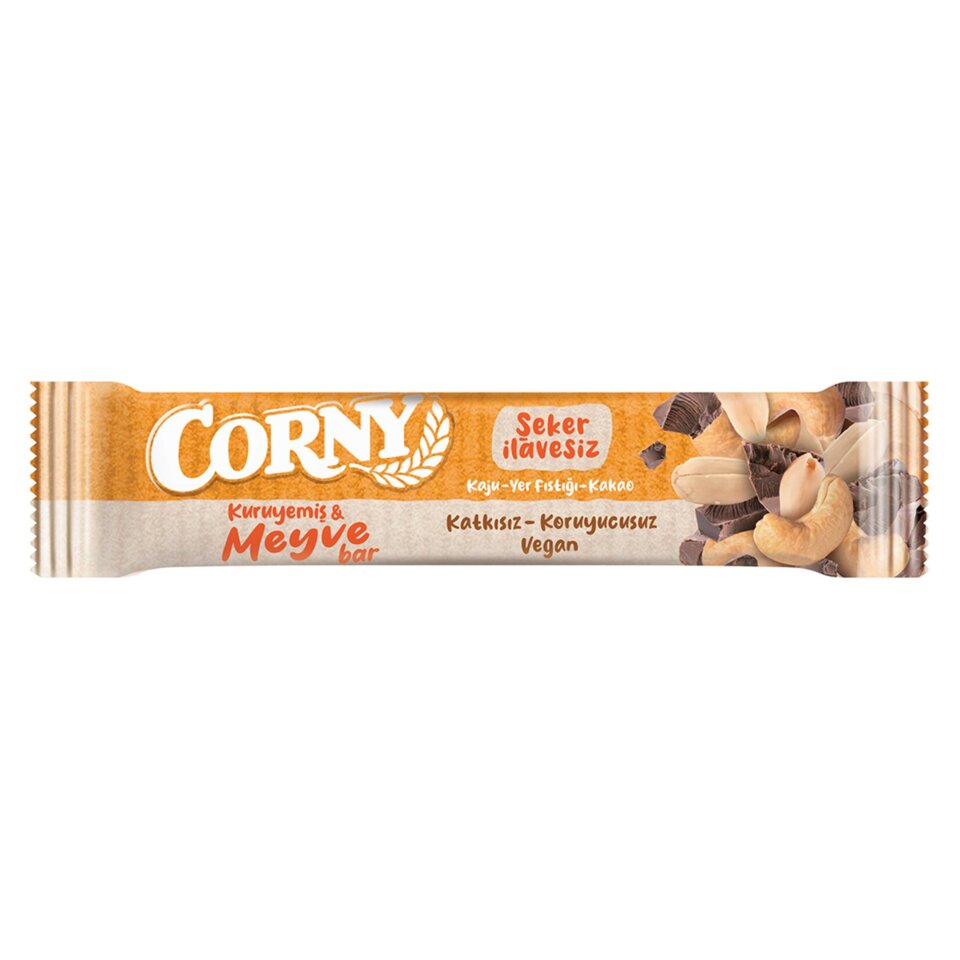 CORNY KURUYEMİŞ M. BAR KAJU&YER FISTIĞI 35 GR
