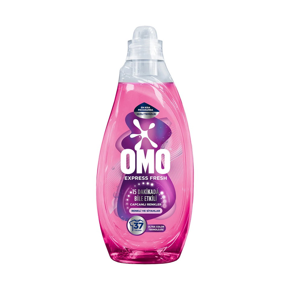 OMO SIVI DETERJAN 1480 ML-EXPRESS RENKLİ&SİYAH