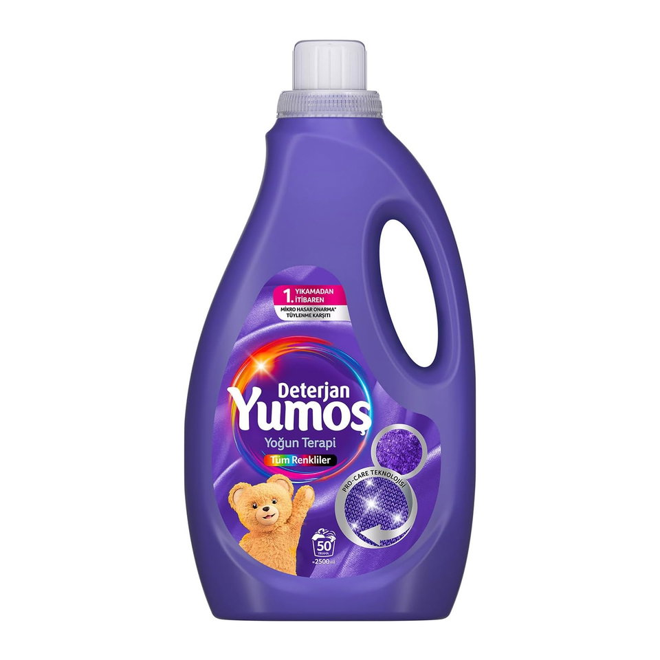 YUMOŞ SIVI DETERJAN 2500 ML-TÜM RENKLER
