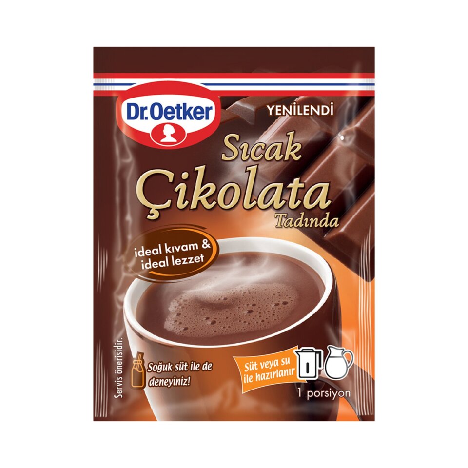 DR.OETKER SICAK ÇİKOLATA TADINDA 19 GR