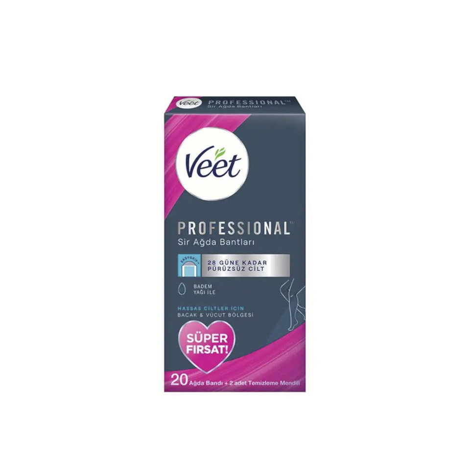VEET PROF AĞDA BANT 20'Lİ-HASSAS CİLT
