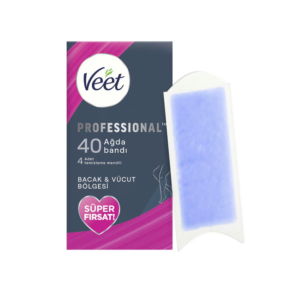 VEET PROF AĞDA BANT 40'LI-HASSAS CİLT PROM.