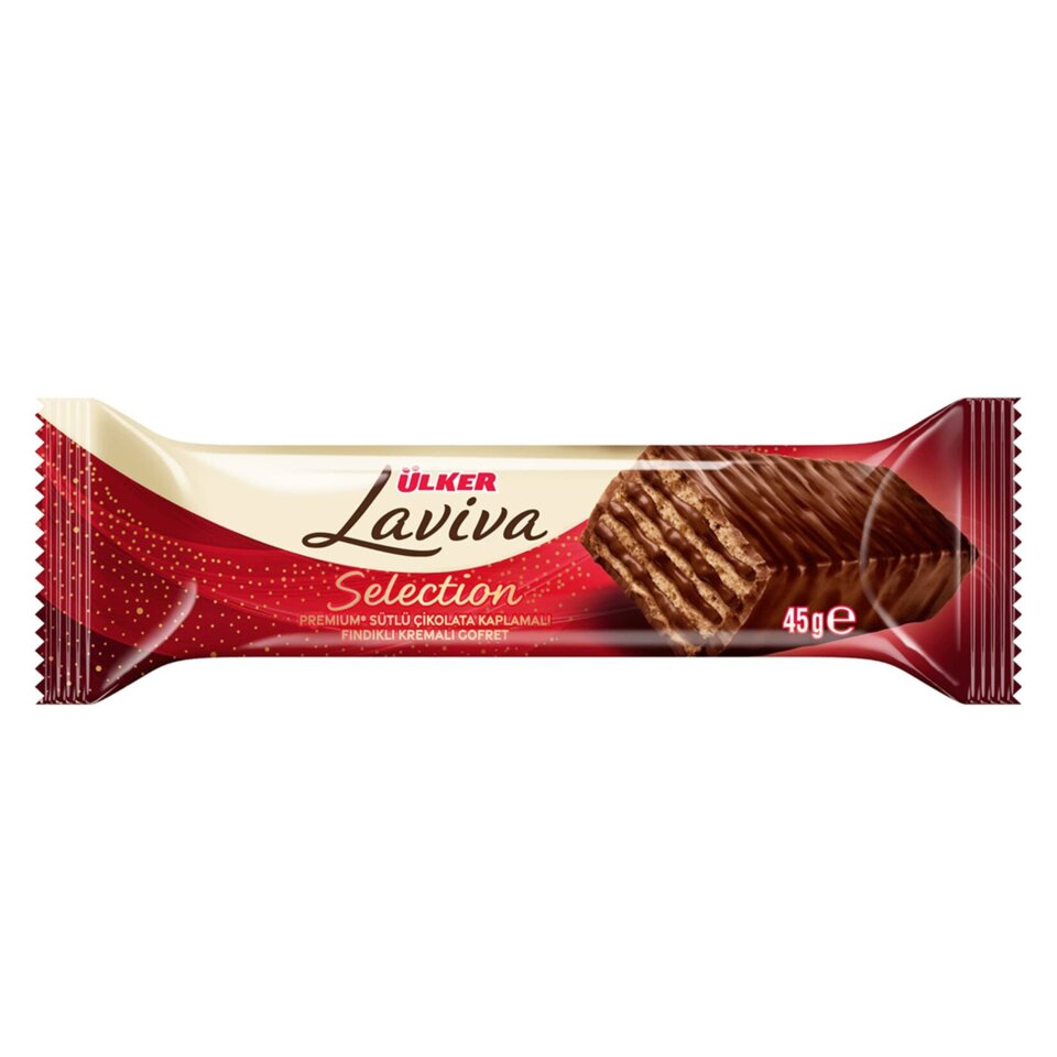ÜLKER LAVİVA SELECTİON 45 GR- SÜTLÜ GOFRET