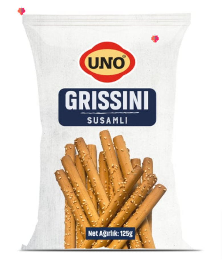 UNO  GRİSSINI SUSAMLI 125 GR.
