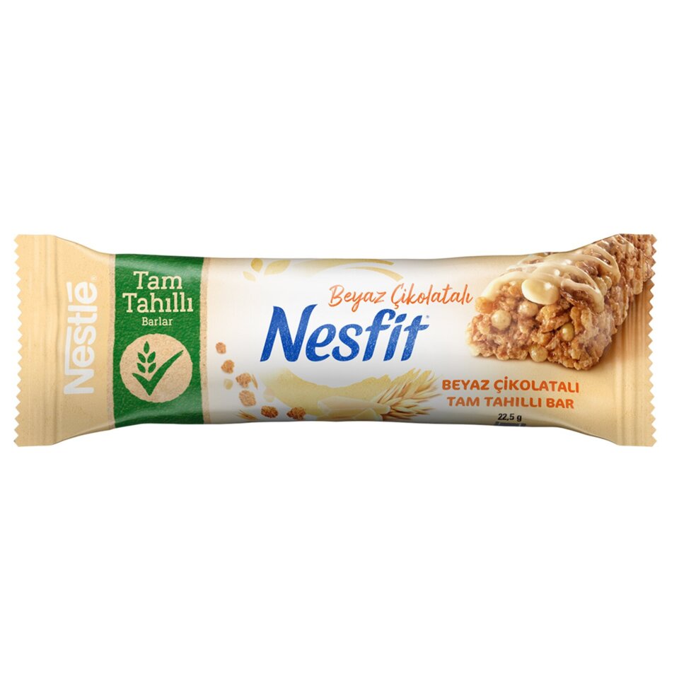NESFİT  TAHIL GEVREK BAR 22,5 GR - BEYAZ ÇİK.