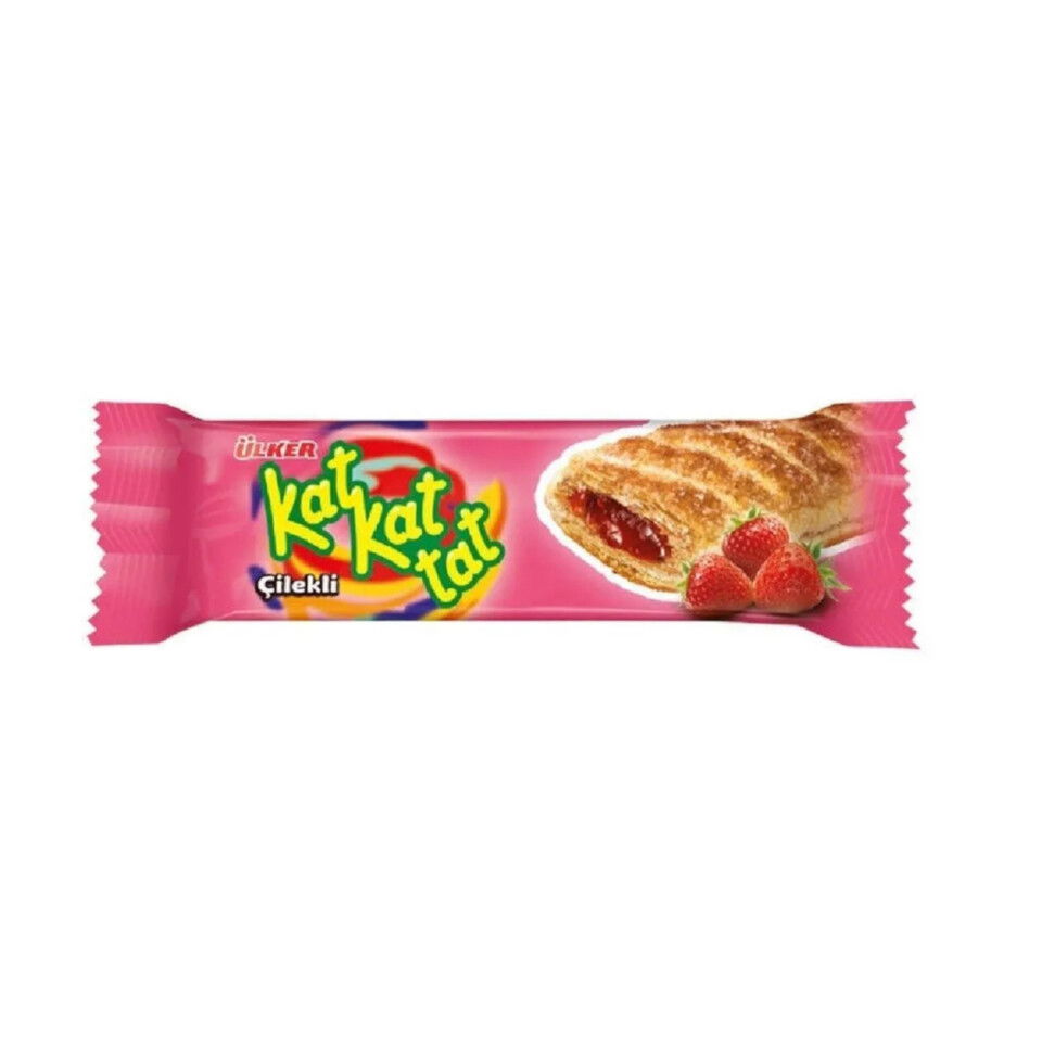 ÜLKER KAT KAT TAT ÇİLEKLİ 28 GR