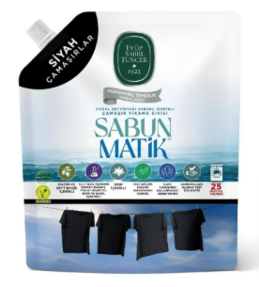 EYÜP SABRİ TUNCER SIVI DETERJAN 1,5 LT-SİYAHLAR