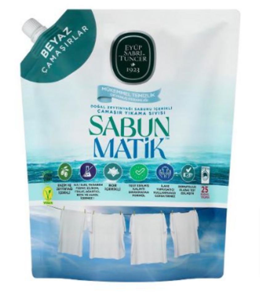 EYÜP SABRİ TUNCER SIVI DETERJAN 1,5 LT- BEYAZLAR
