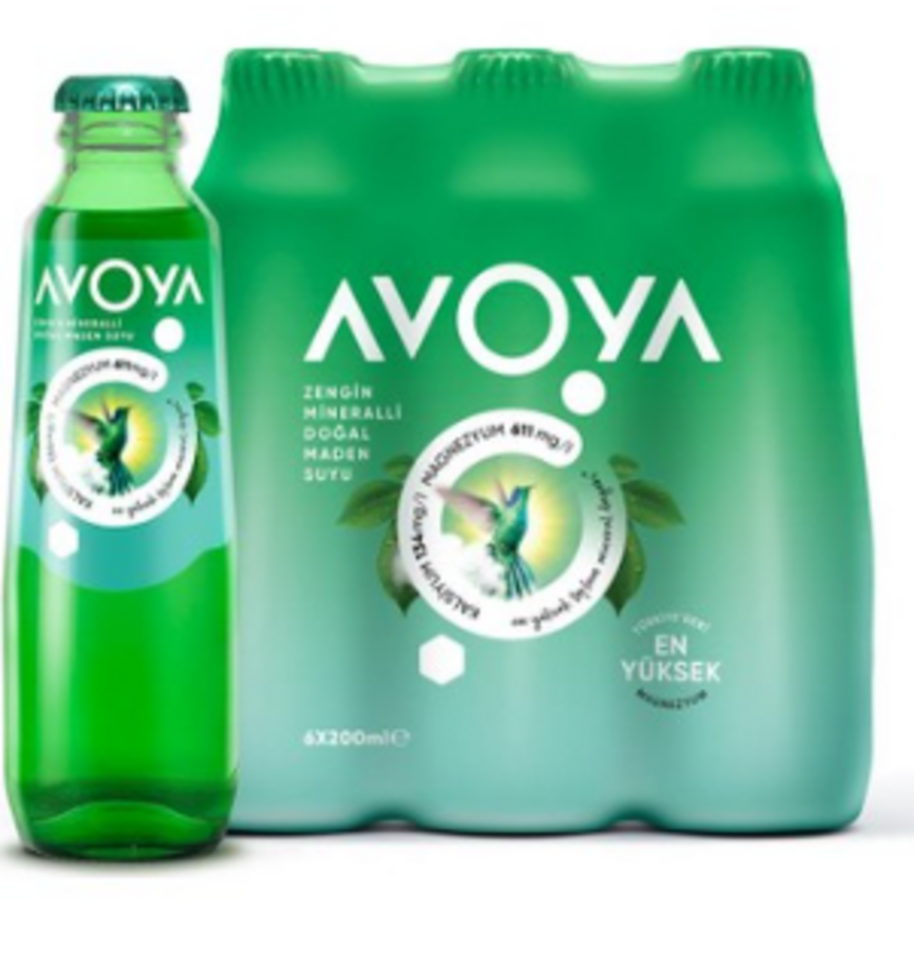 AVOYA SODA 6*200 ML SADE