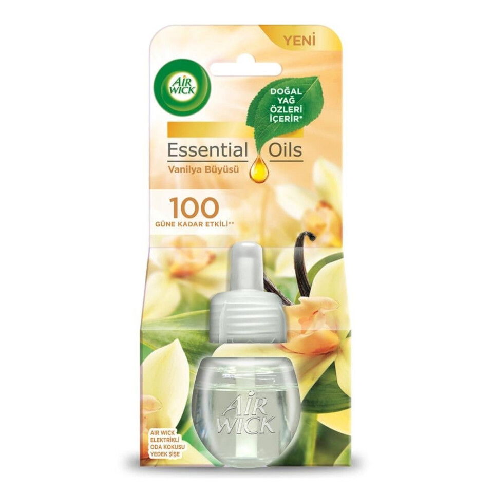 AİRWICK ELEKTİRİKİLİ KİT YEDEK VANİLYA 19 ML