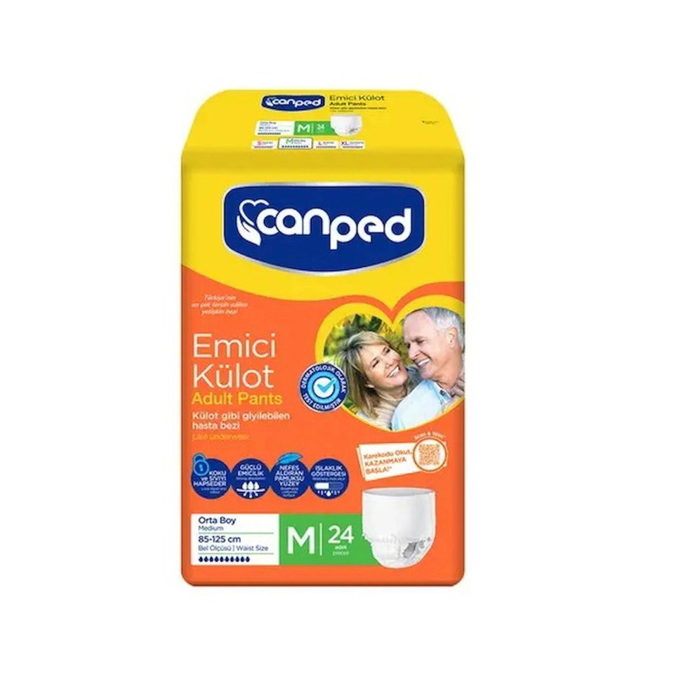 CANPED EMİCİ KÜLOT 24LÜ- ORTA (M) AVANTAJ