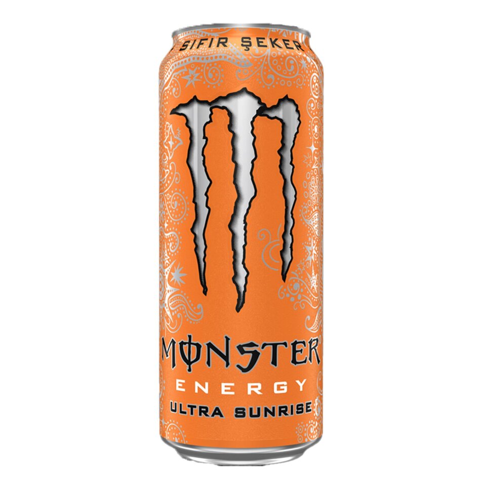 MONSTER ENERJİ İÇECEK 500 ML- ULTRA SUNRISE