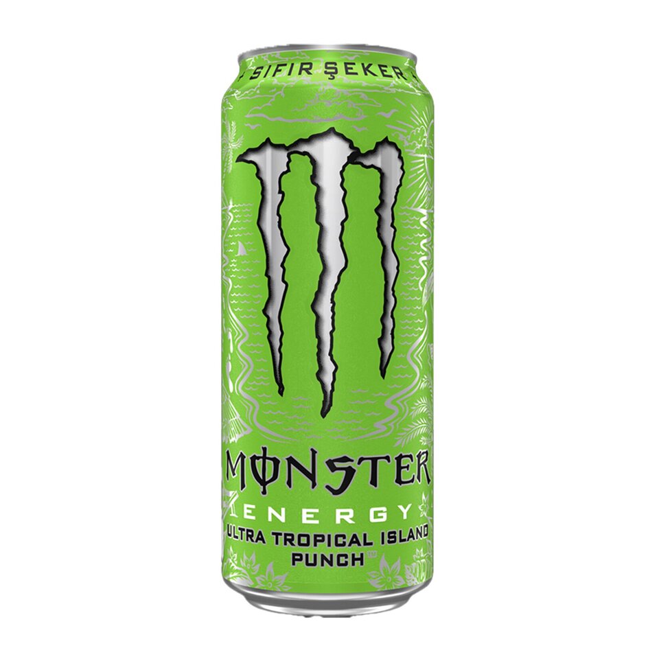 MONSTER ENERJİ İÇECEK 500 ML- ULTRA TROP.  ISLAND