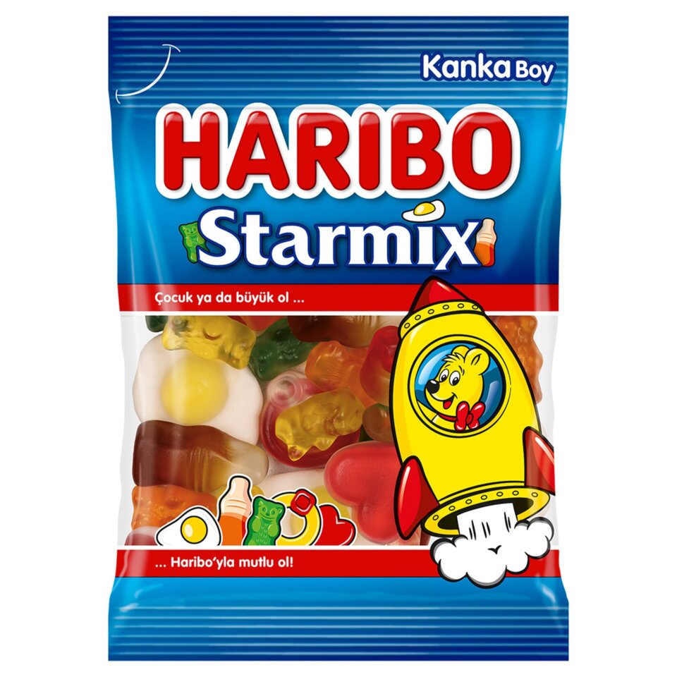HARİBO JEL ŞEKER 80 GR. - STARMİX