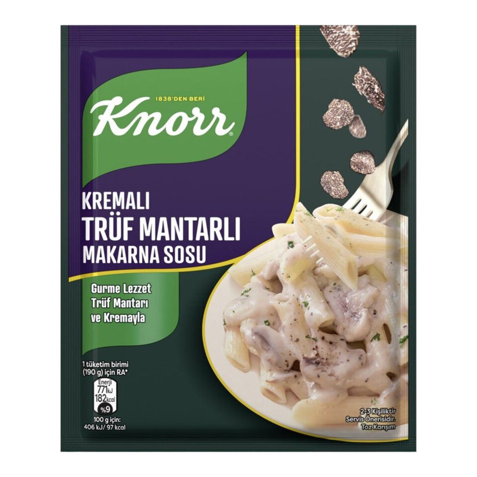 KNORR MAKARNA SOSU 52 GR-TRÜF MANTAR