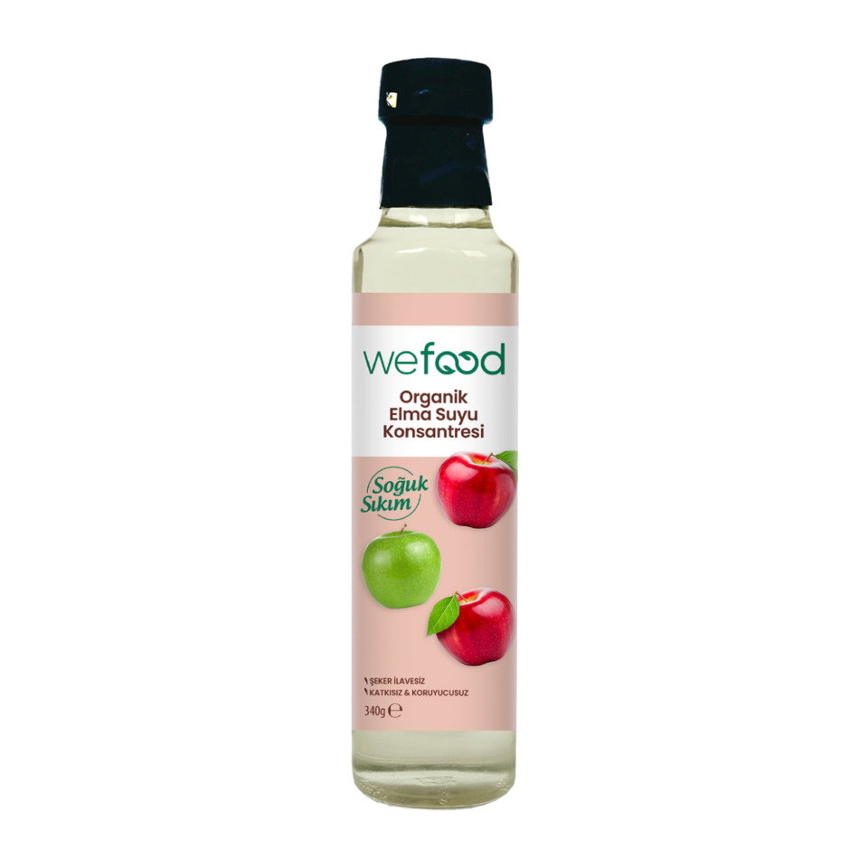 WEFOOD ORGANİK ELMA SUYU KONSANTRESİ 340 ML