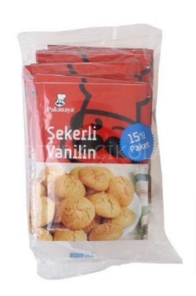 PAKMAYA ŞEKERLİ VANİLİN 15*Lİ 75 GR
