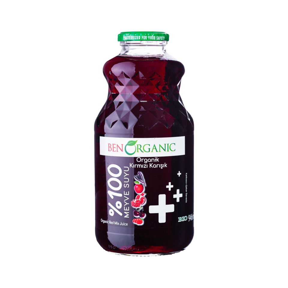 BENORGANİC ZENCEFİLLİ&KARIŞIK MEYVE SUYU 946 ML