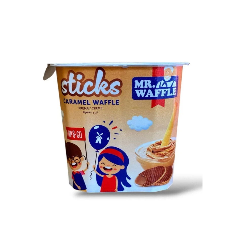 MR.WAFFLE CAREMEL STİCKS 50 GR