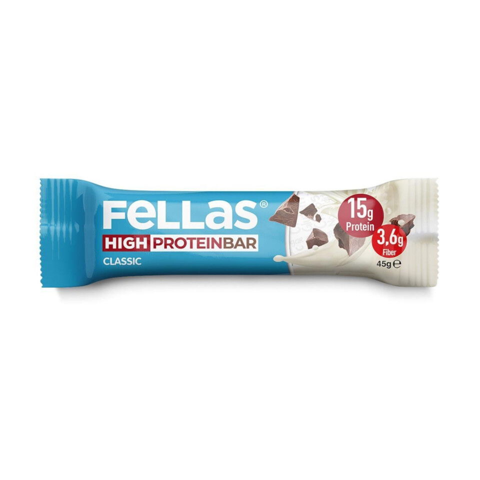 FELLAS YÜKSEK PROTEİN BAR 45 GR - SADE
